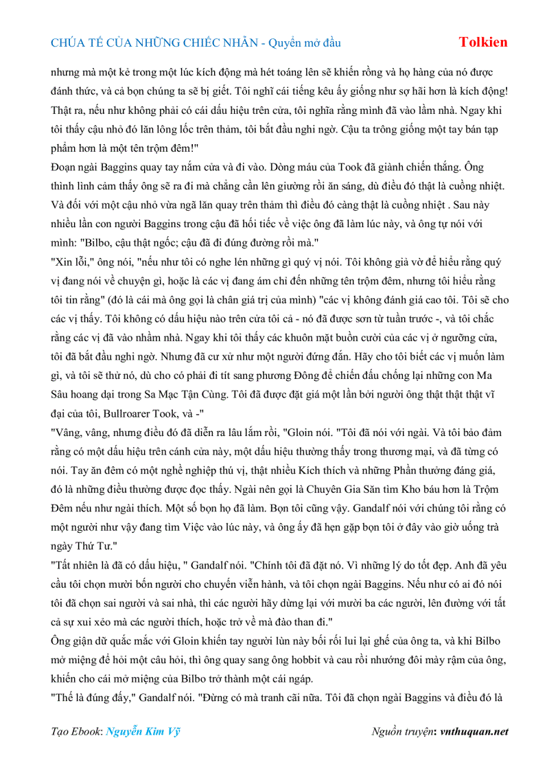 image for page Ebook CHÚA TẾ CỦA NHỮNG CHIẾC NHẪN Quyển mở đầu