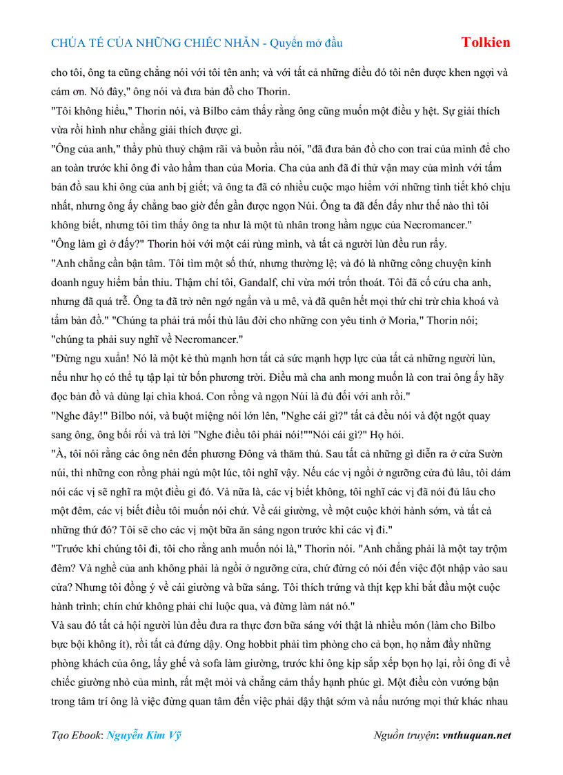 image for page Ebook CHÚA TẾ CỦA NHỮNG CHIẾC NHẪN Quyển mở đầu