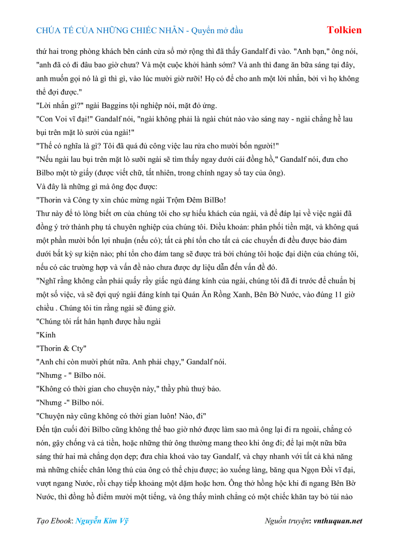 image for page Ebook CHÚA TẾ CỦA NHỮNG CHIẾC NHẪN Quyển mở đầu