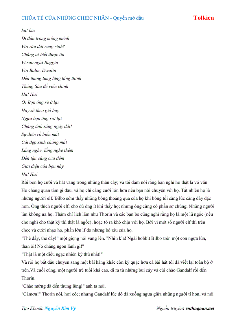 image for page Ebook CHÚA TẾ CỦA NHỮNG CHIẾC NHẪN Quyển mở đầu