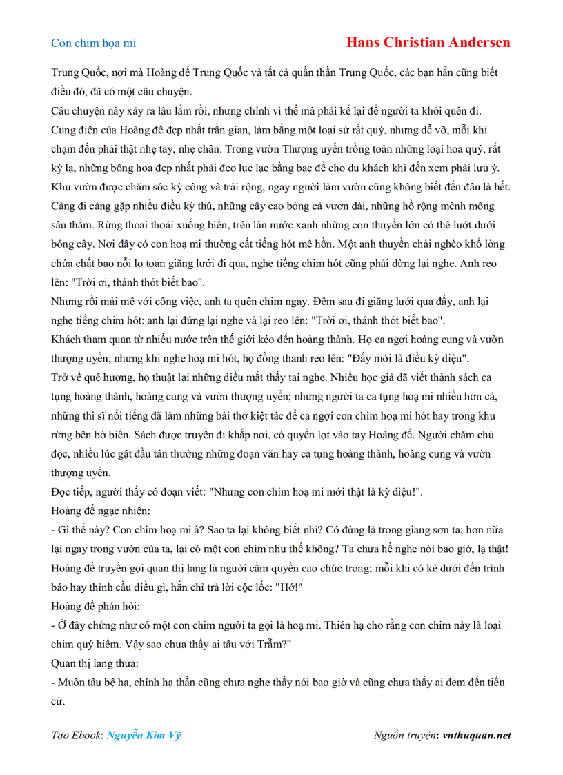 image for page Ebook Con chim họa mi