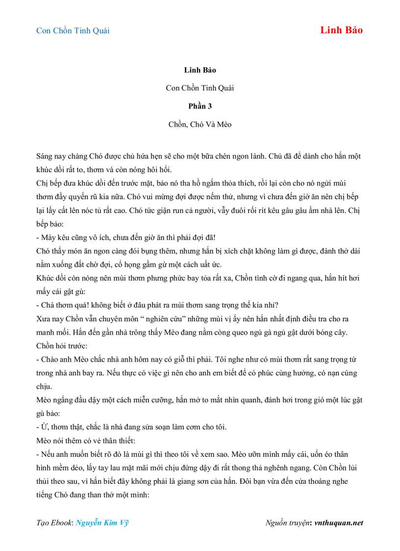 image for page Ebook Con Chồn Tinh Quái