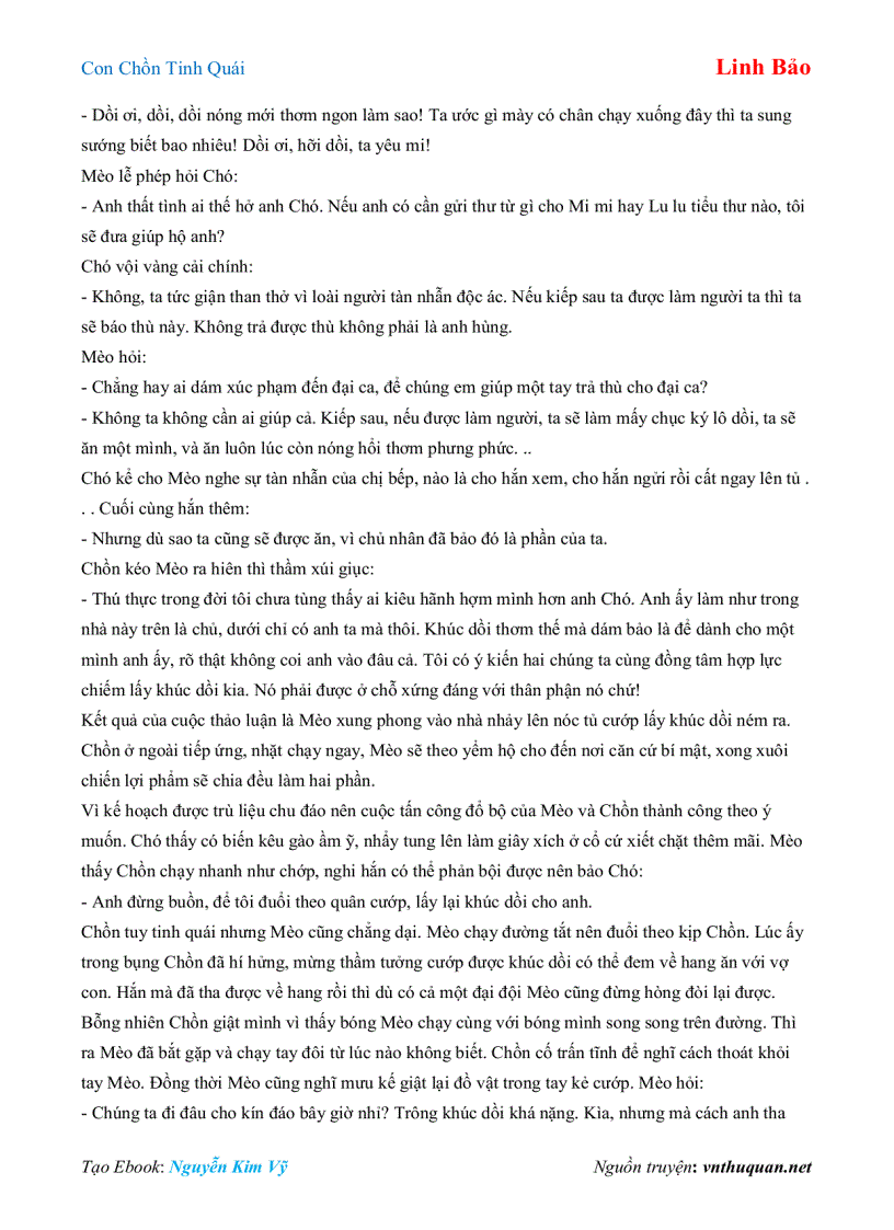 image for page Ebook Con Chồn Tinh Quái