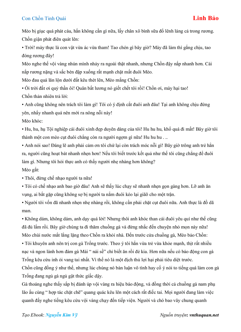 image for page Ebook Con Chồn Tinh Quái