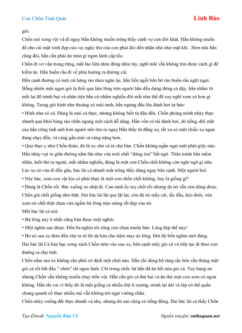 image for page Ebook Con Chồn Tinh Quái