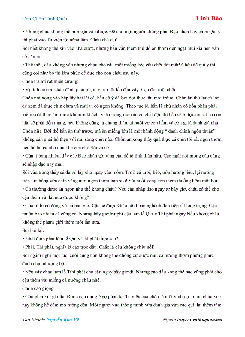 image for page Ebook Con Chồn Tinh Quái