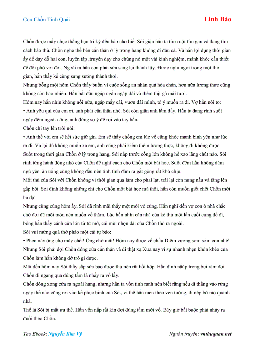 image for page Ebook Con Chồn Tinh Quái