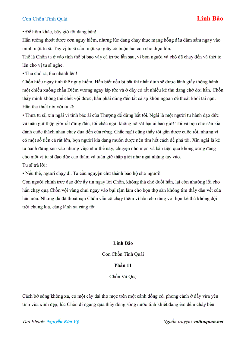 image for page Ebook Con Chồn Tinh Quái