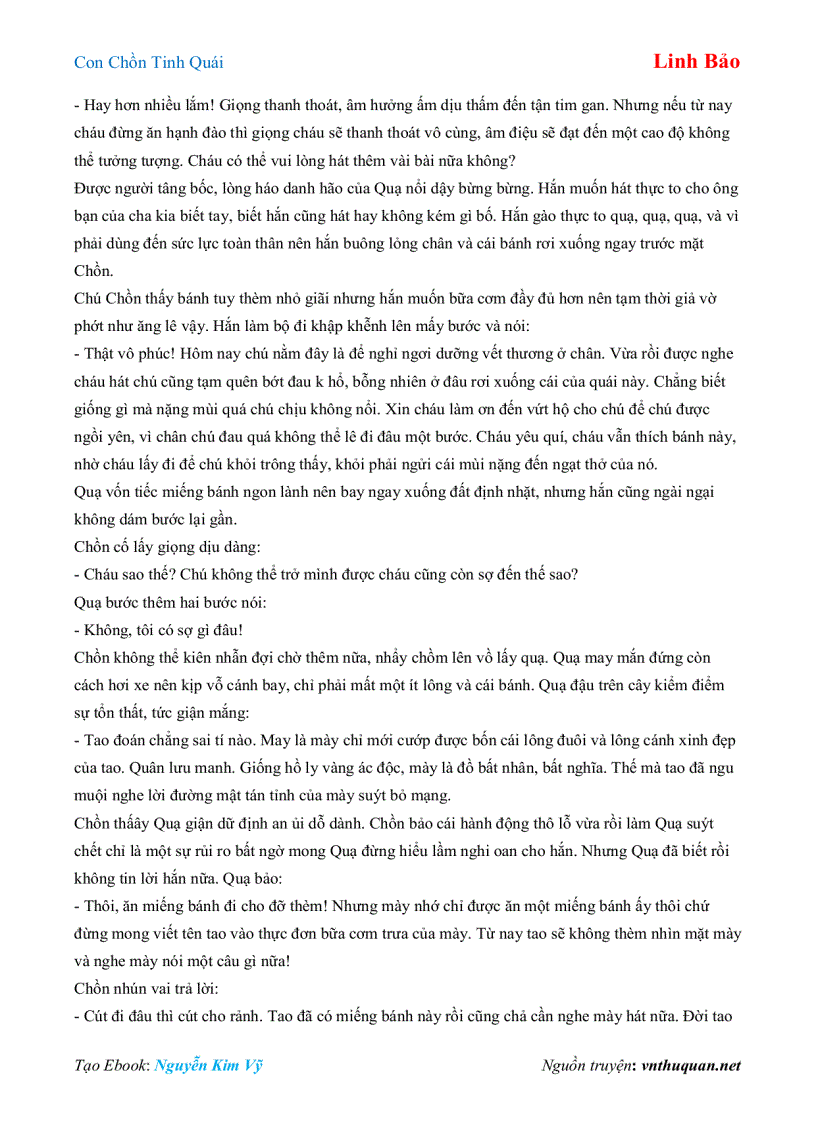 image for page Ebook Con Chồn Tinh Quái