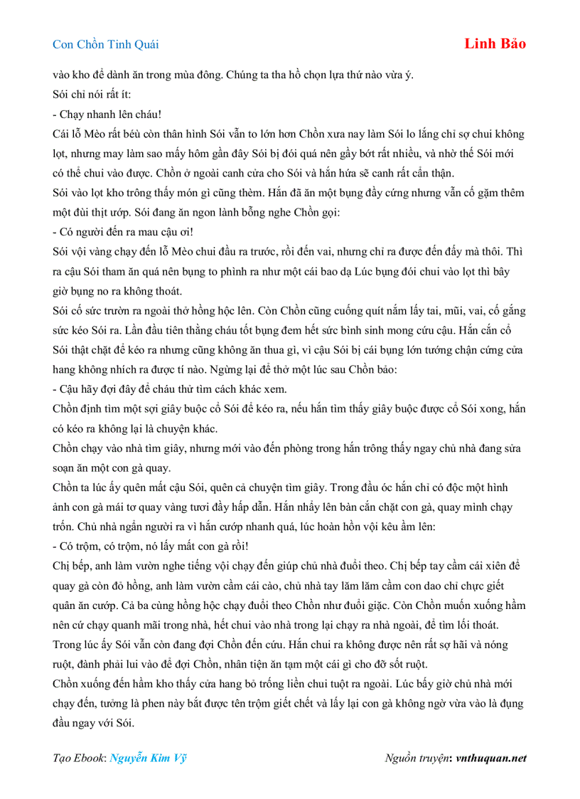 image for page Ebook Con Chồn Tinh Quái