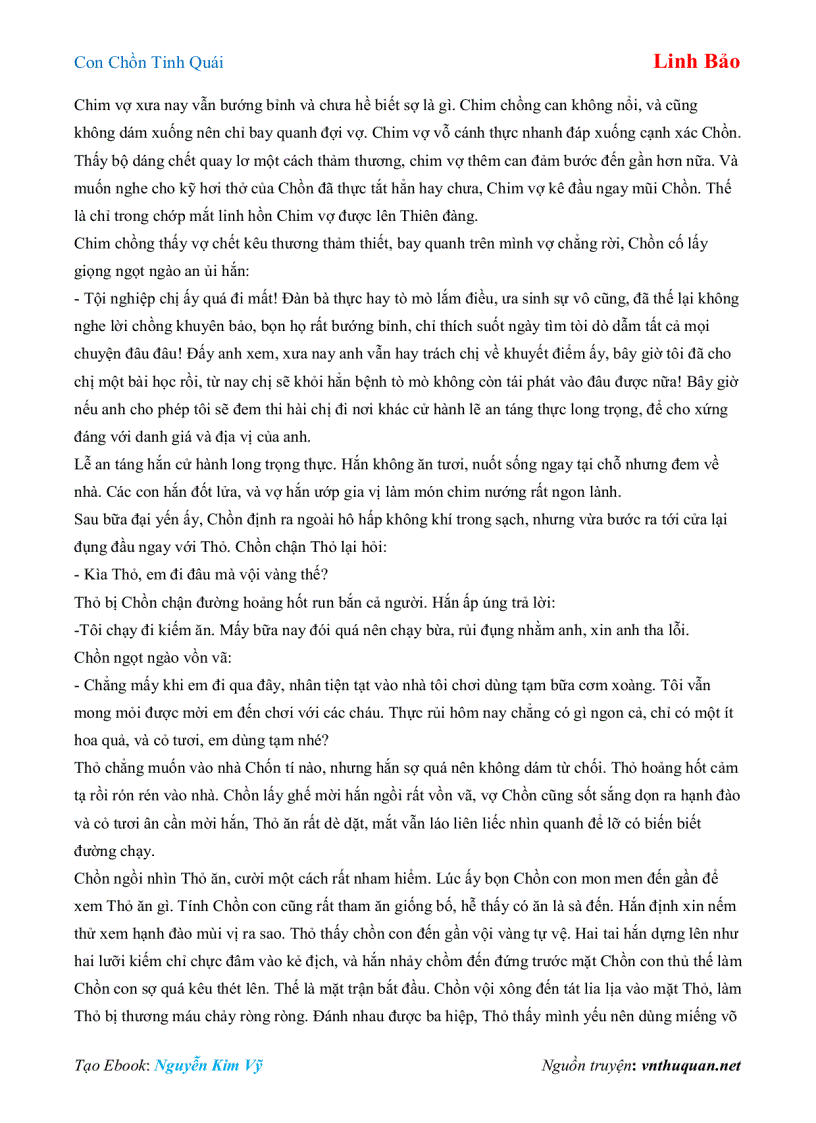 image for page Ebook Con Chồn Tinh Quái