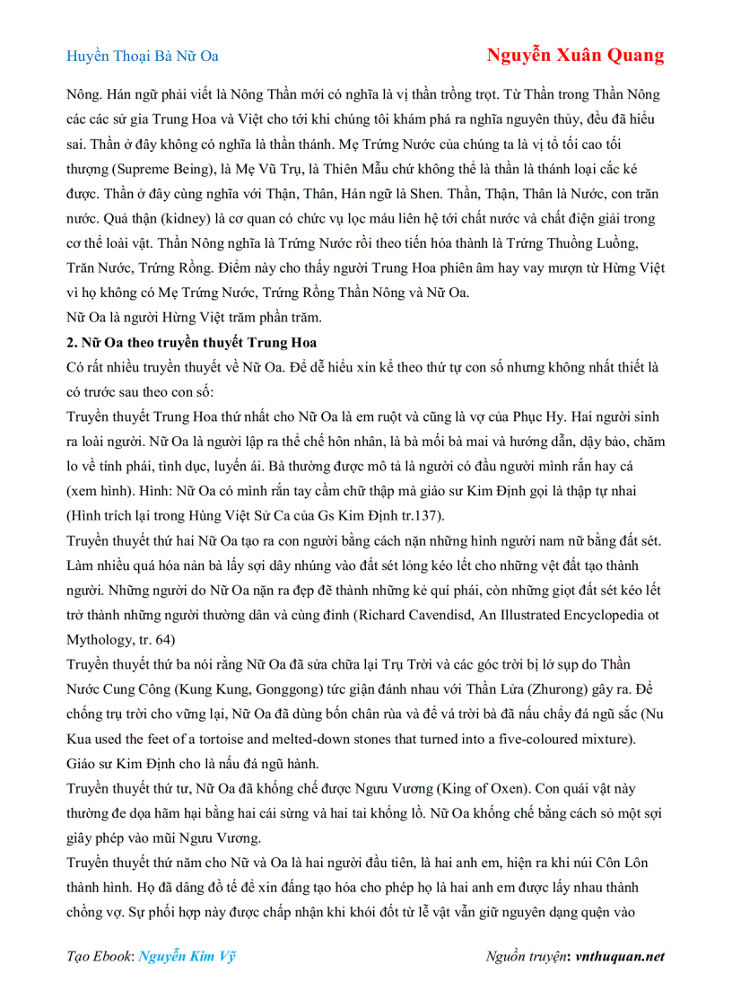 image for page Ebook Huyền Thoại Bà Nữ Oa Nguyễn Xuân Quang