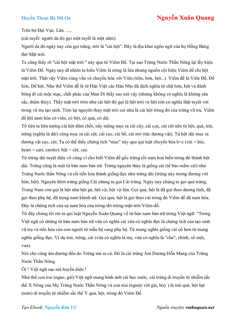 image for page Ebook Huyền Thoại Bà Nữ Oa Nguyễn Xuân Quang