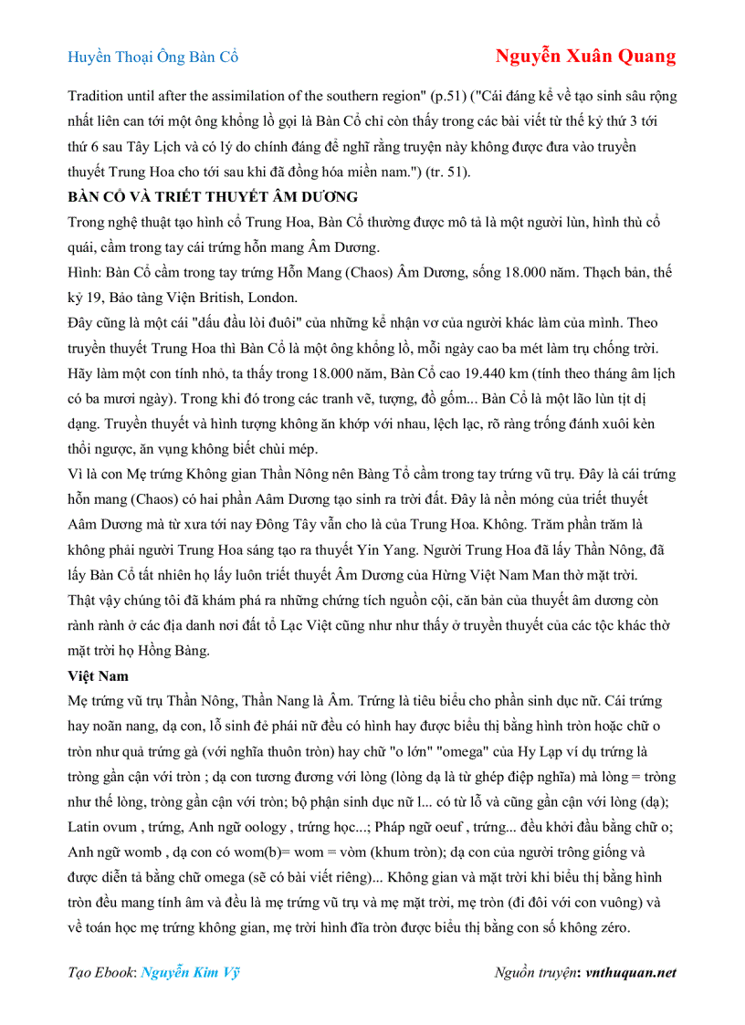 image for page Ebook Huyền Thoại Ông Bàn Cổ Nguyễn Xuân Quang