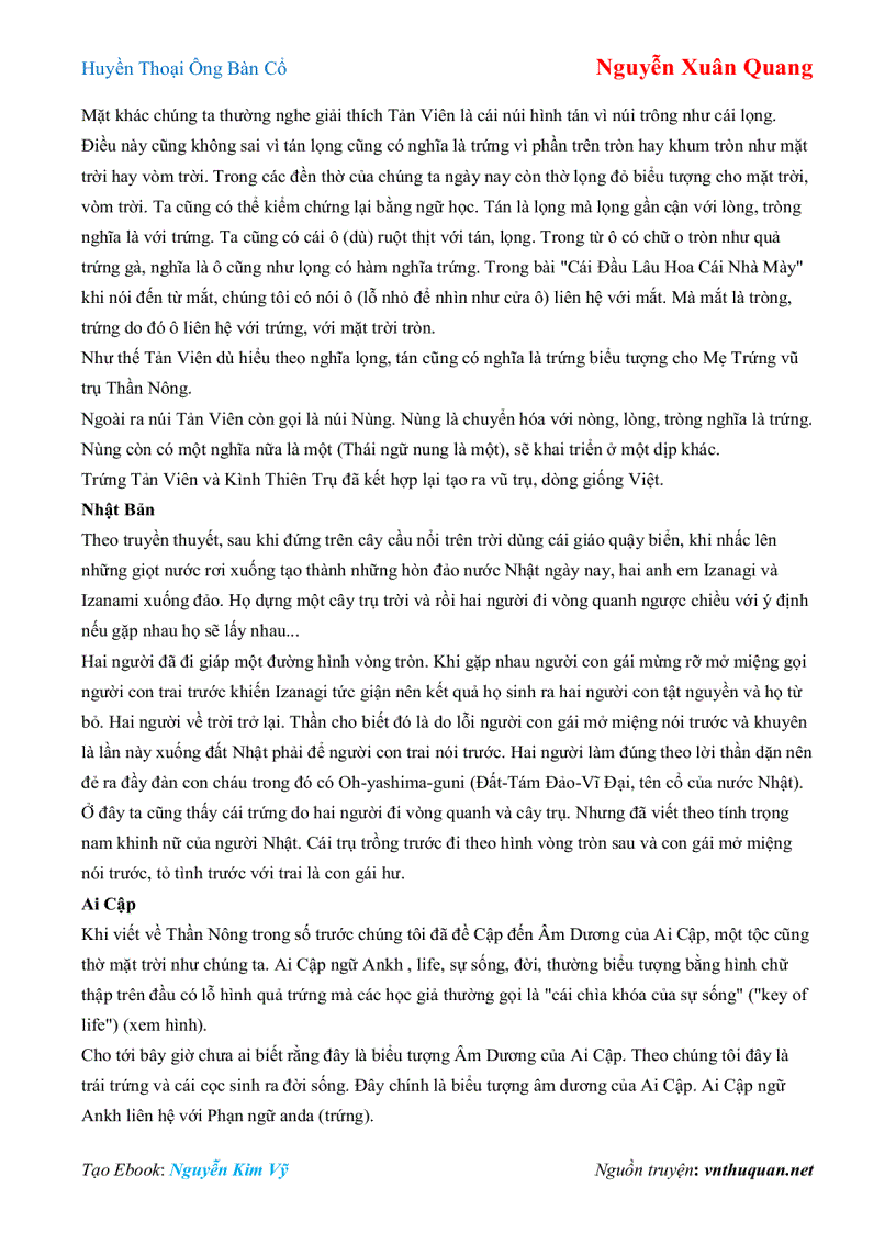 image for page Ebook Huyền Thoại Ông Bàn Cổ Nguyễn Xuân Quang