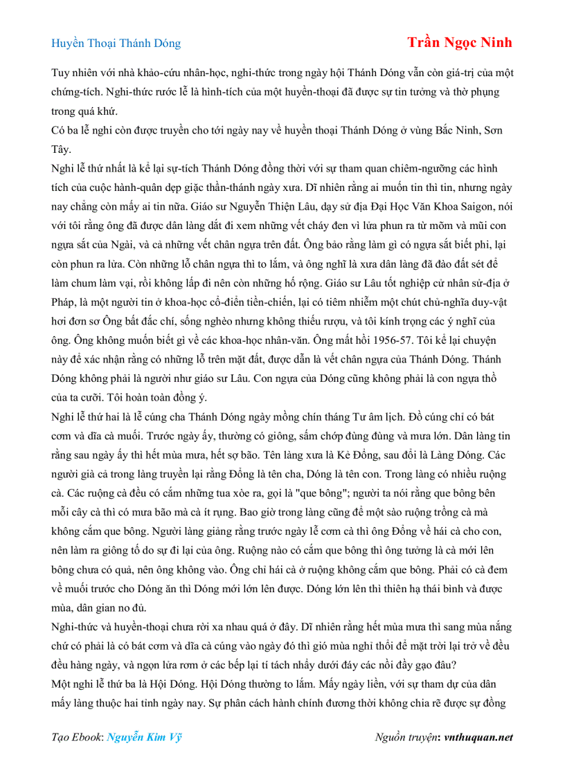 image for page Ebook Huyền Thoại Thánh Dóng Trần Ngọc Ninh