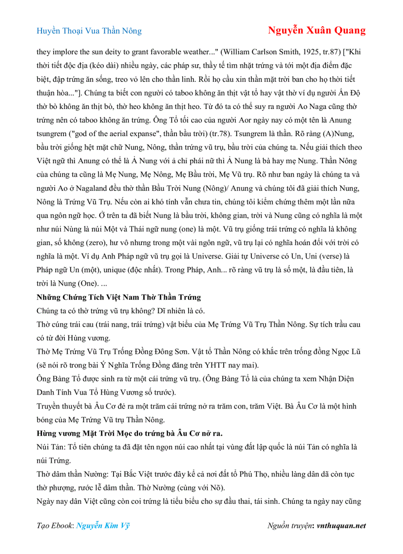 image for page Ebook Huyền Thoại Vua Thần Nông Nguyễn Xuân Quang