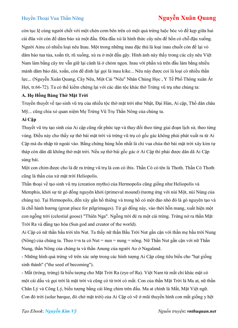 image for page Ebook Huyền Thoại Vua Thần Nông Nguyễn Xuân Quang