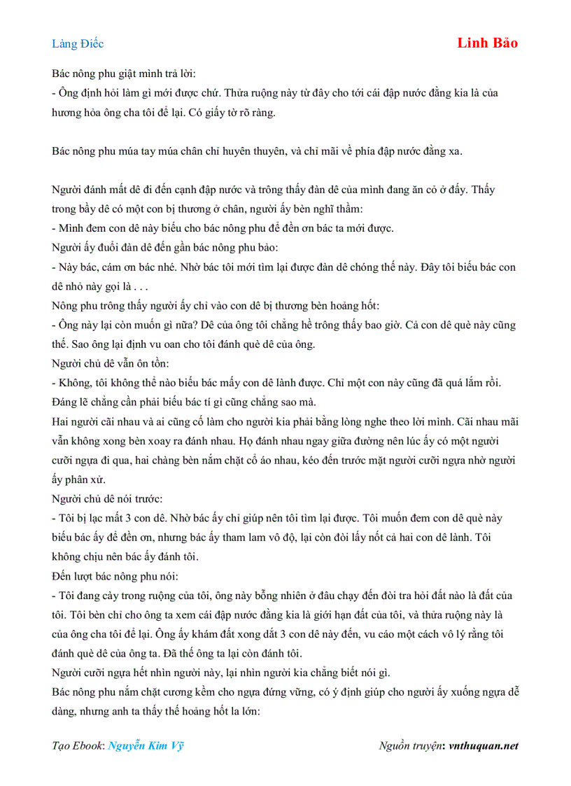 image for page Ebook Làng Điếc Linh Bảo