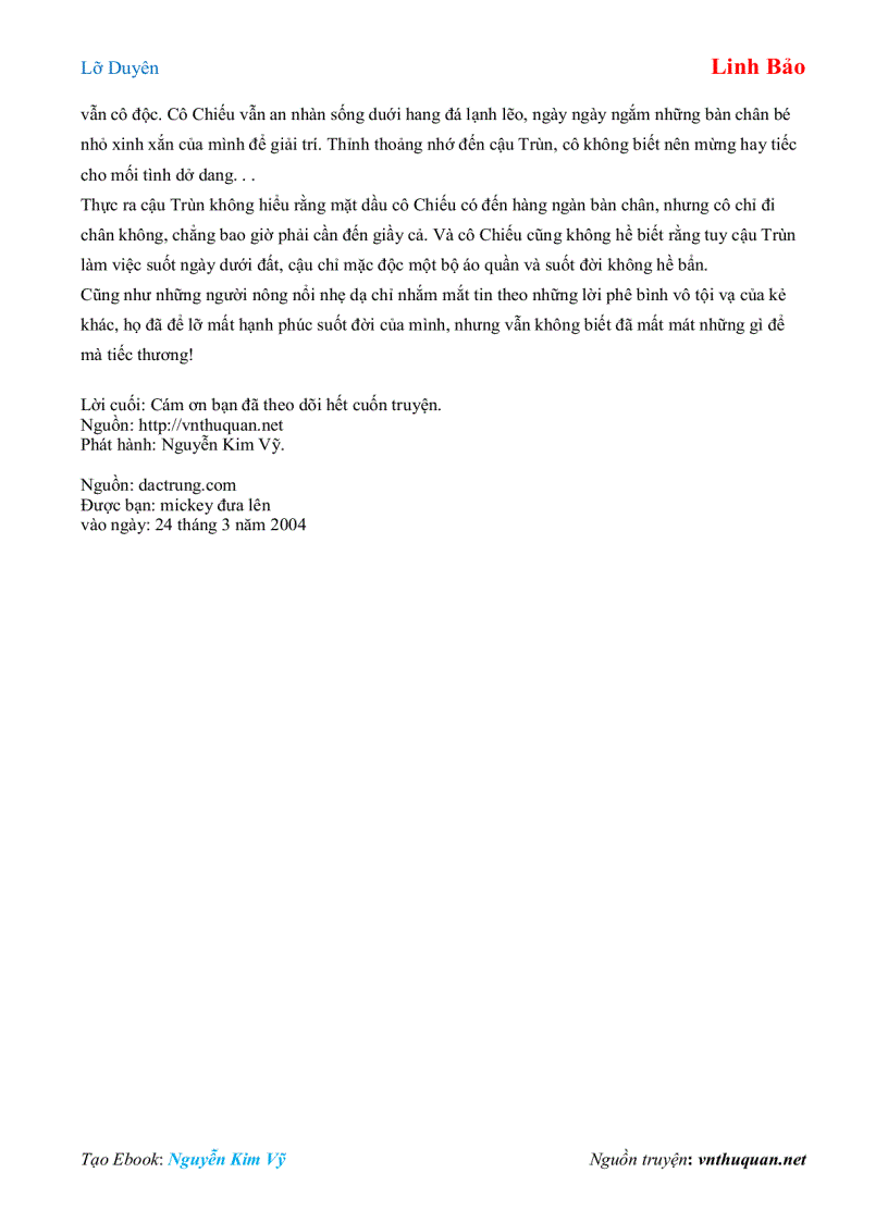 image for page Ebook Lỡ Duyên Linh Bảo