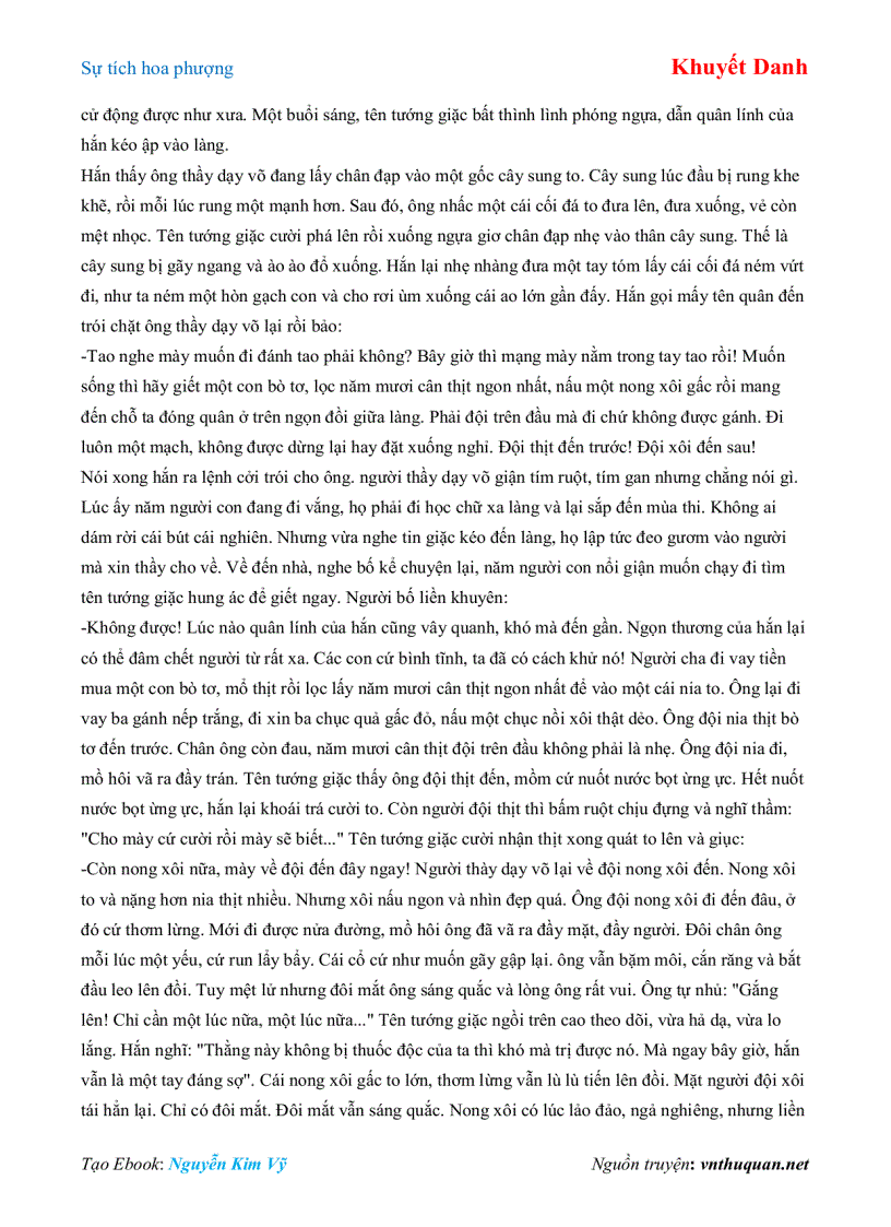 image for page Ebook Sự tích hoa phượng