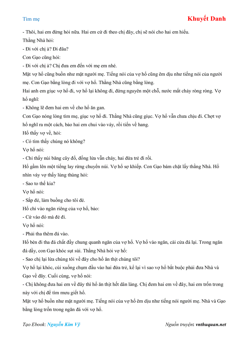 image for page Ebook Tìm mẹ