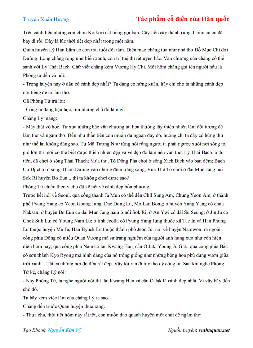 image for page Ebook Truyện Xuân Hương