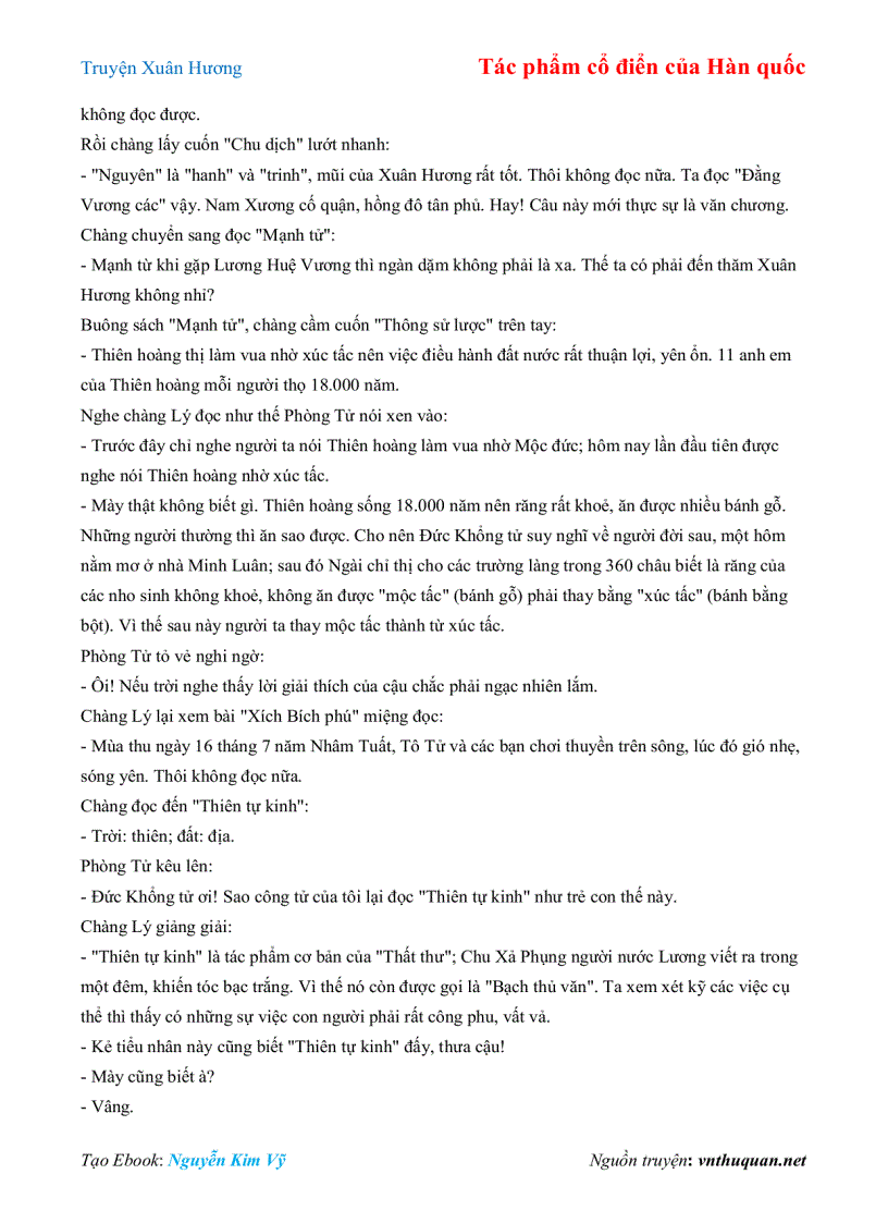 image for page Ebook Truyện Xuân Hương