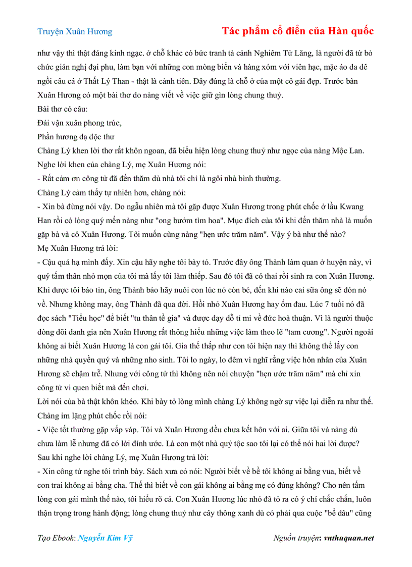 image for page Ebook Truyện Xuân Hương
