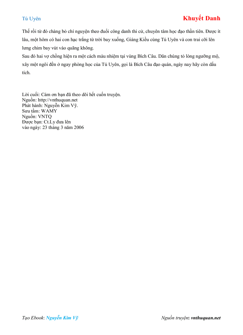 image for page Ebook Tú Uyên