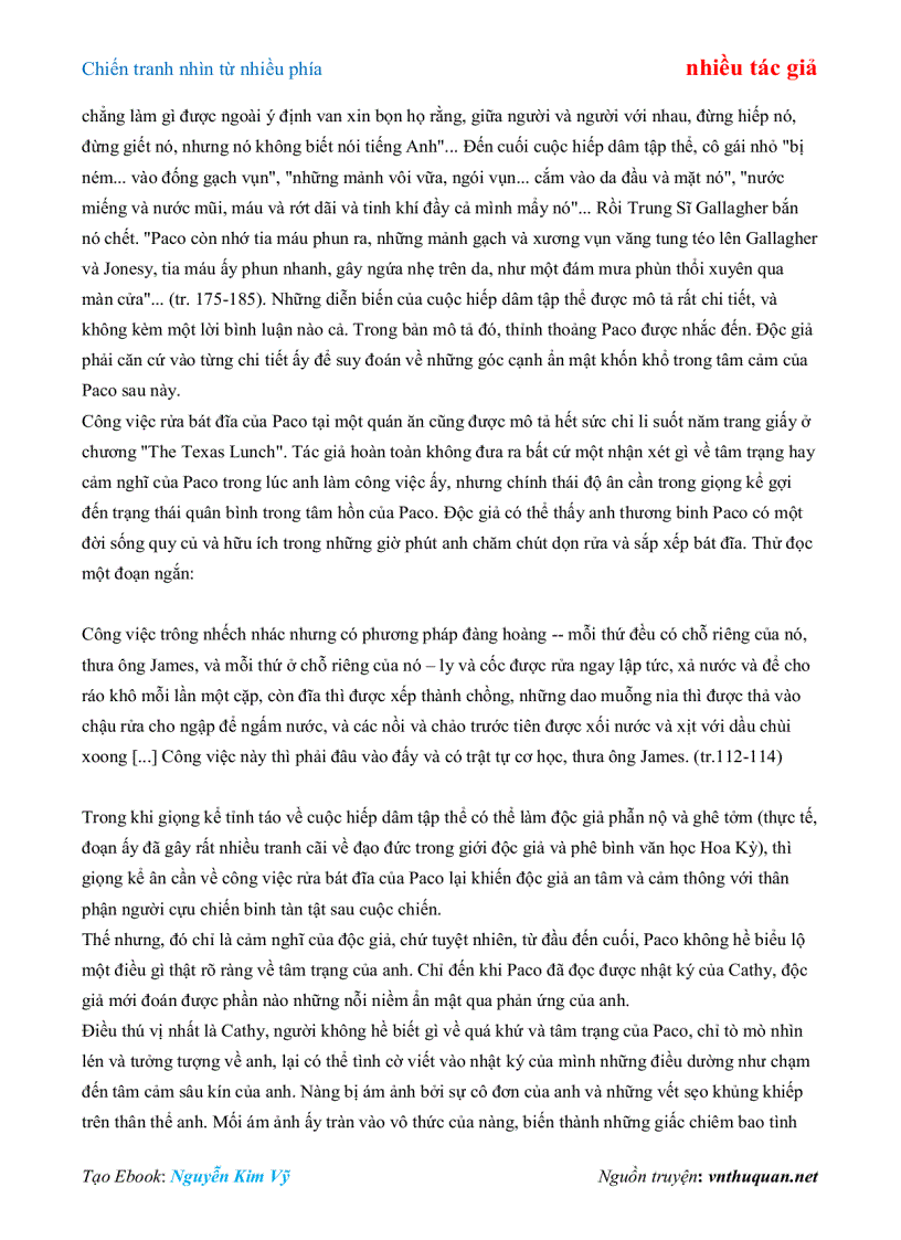 image for page Ebook Chiến tranh nhìn từ nhiều phía nhiều tác giả