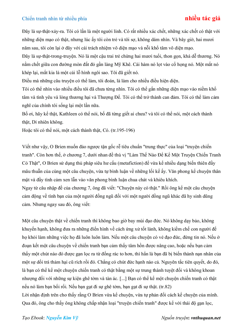 image for page Ebook Chiến tranh nhìn từ nhiều phía nhiều tác giả