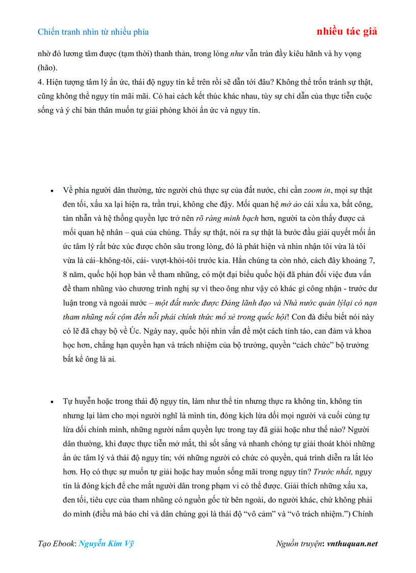 image for page Ebook Chiến tranh nhìn từ nhiều phía nhiều tác giả