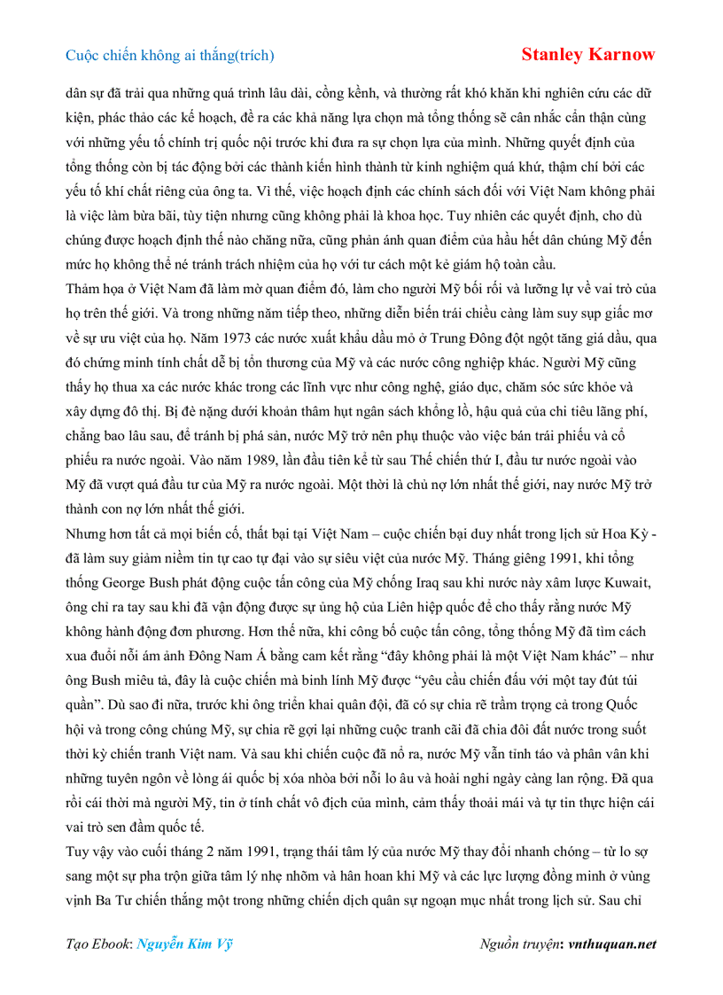 image for page Ebook Cuộc chiến không ai thắng Stanley Karnow