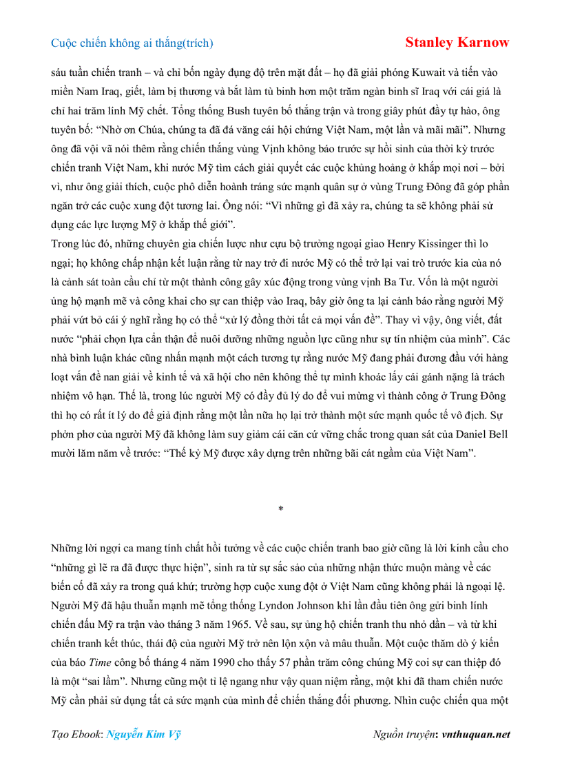 image for page Ebook Cuộc chiến không ai thắng Stanley Karnow