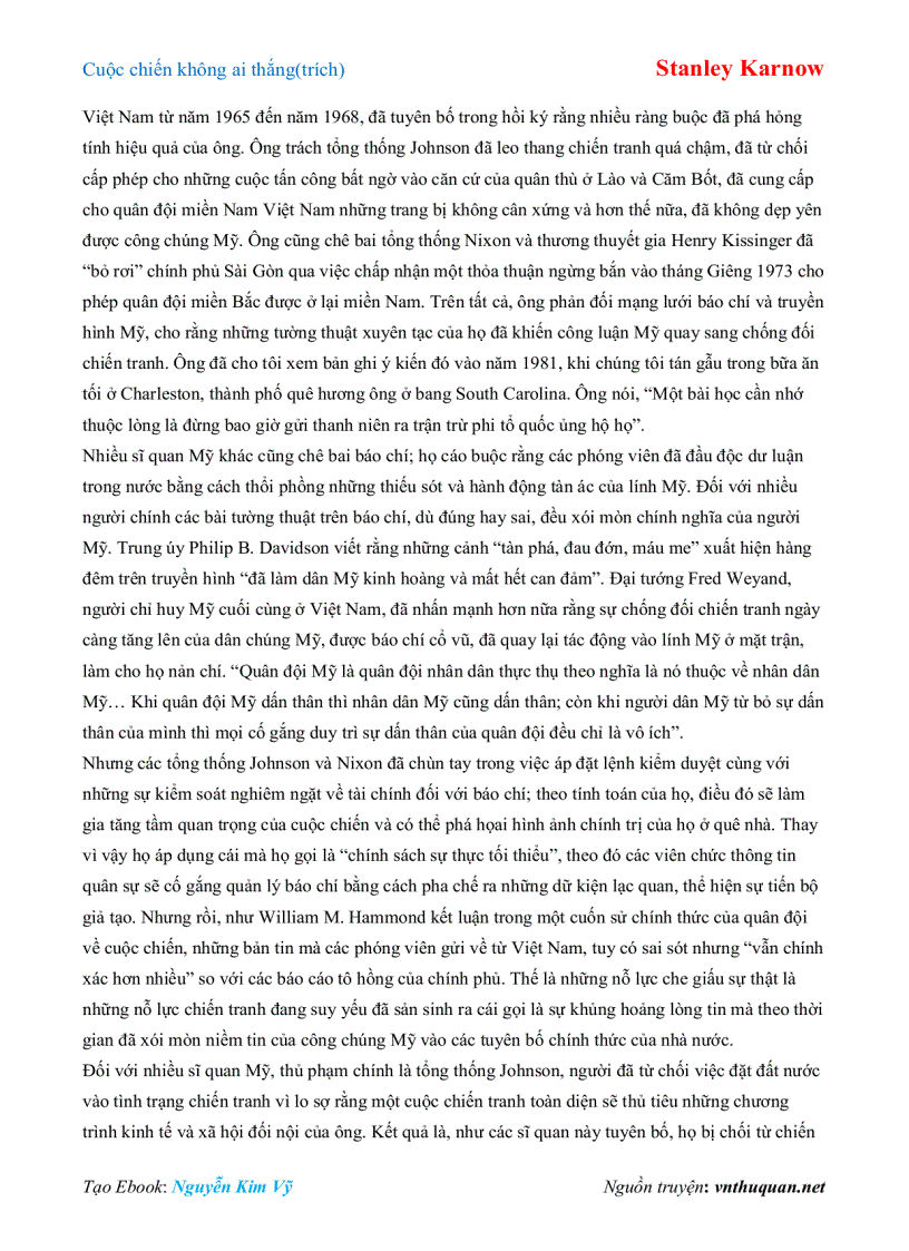 image for page Ebook Cuộc chiến không ai thắng Stanley Karnow