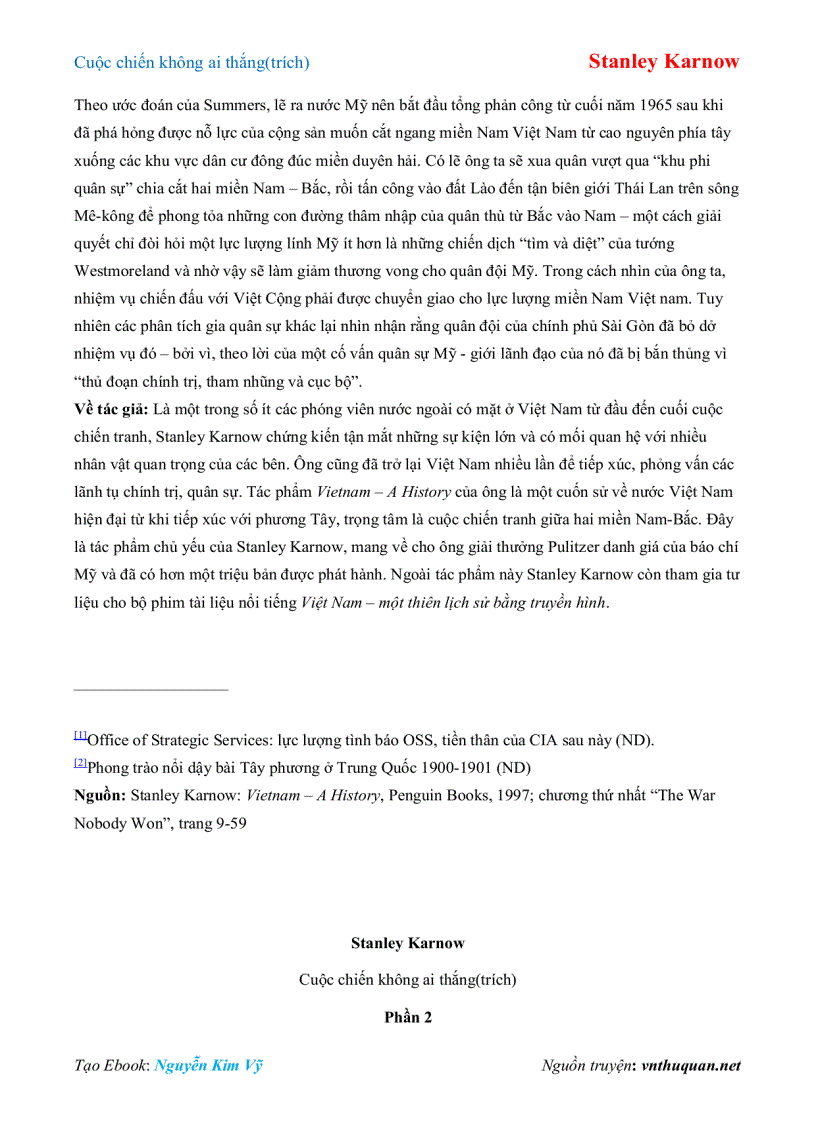 image for page Ebook Cuộc chiến không ai thắng Stanley Karnow