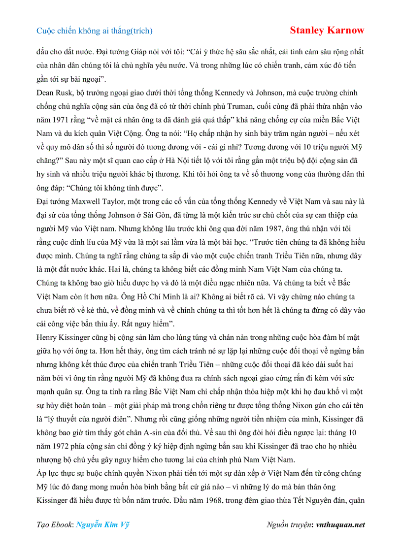 image for page Ebook Cuộc chiến không ai thắng Stanley Karnow