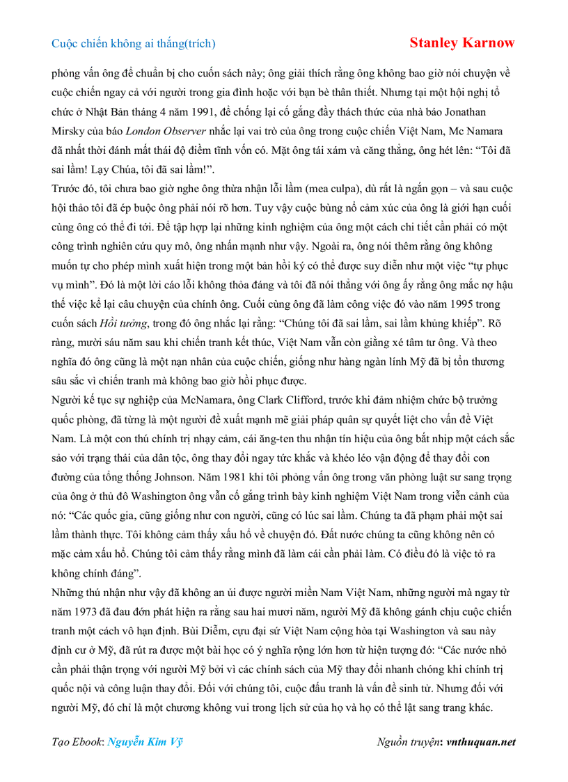 image for page Ebook Cuộc chiến không ai thắng Stanley Karnow