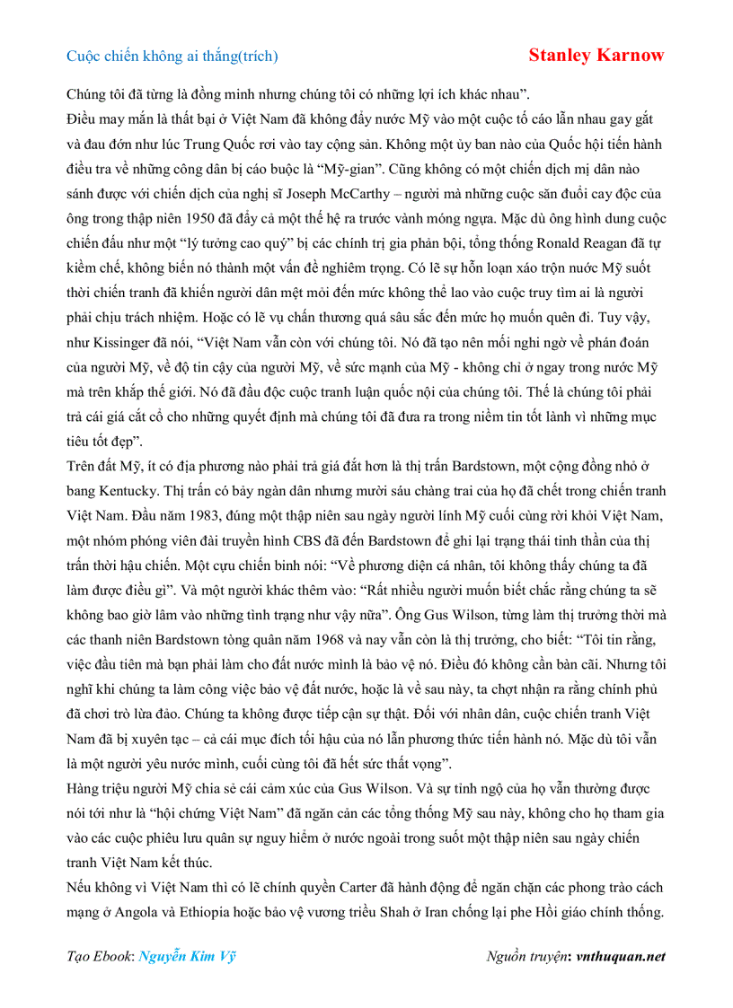 image for page Ebook Cuộc chiến không ai thắng Stanley Karnow