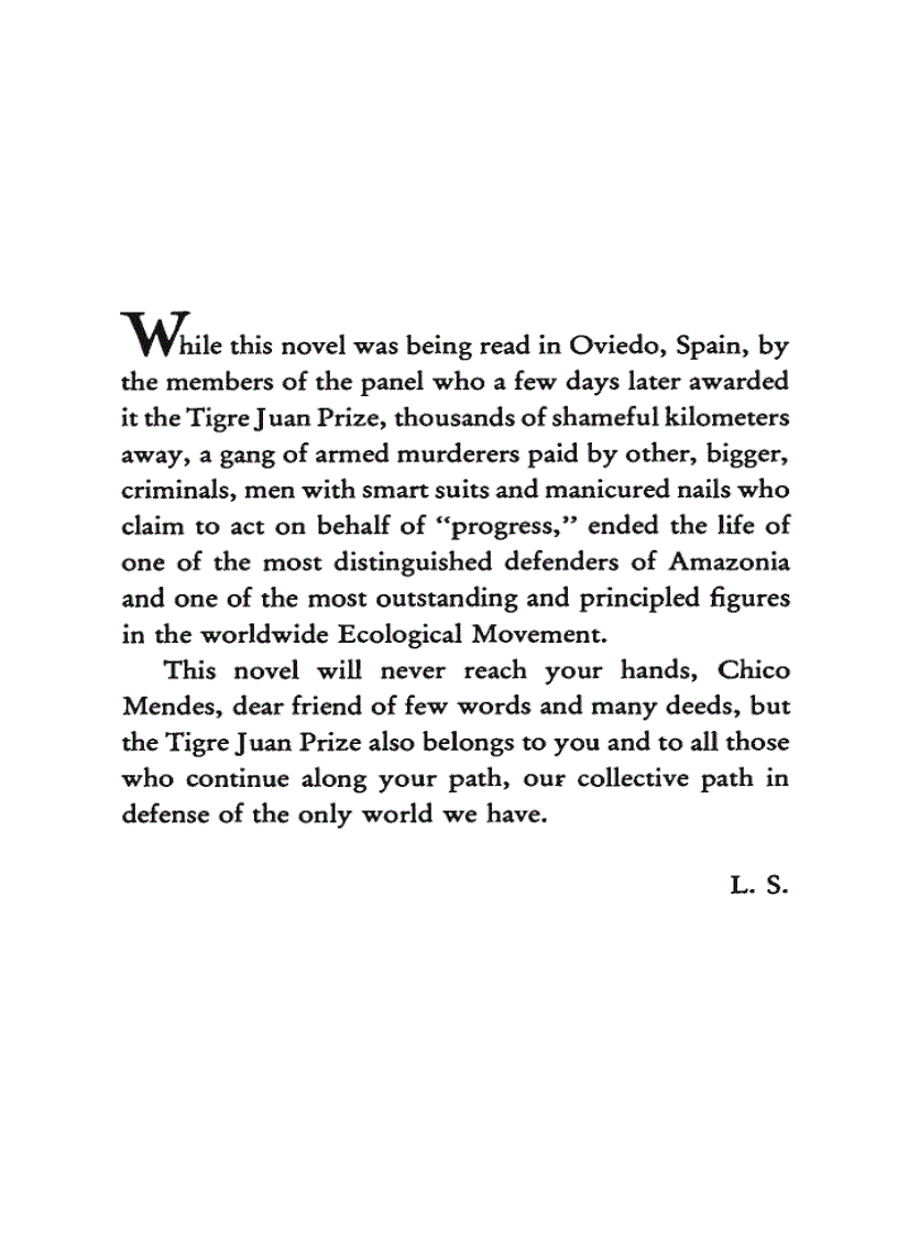 image for page Ebook The Old Man Who Read Love Stories Luis Sepulveda