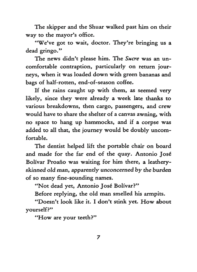 image for page Ebook The Old Man Who Read Love Stories Luis Sepulveda