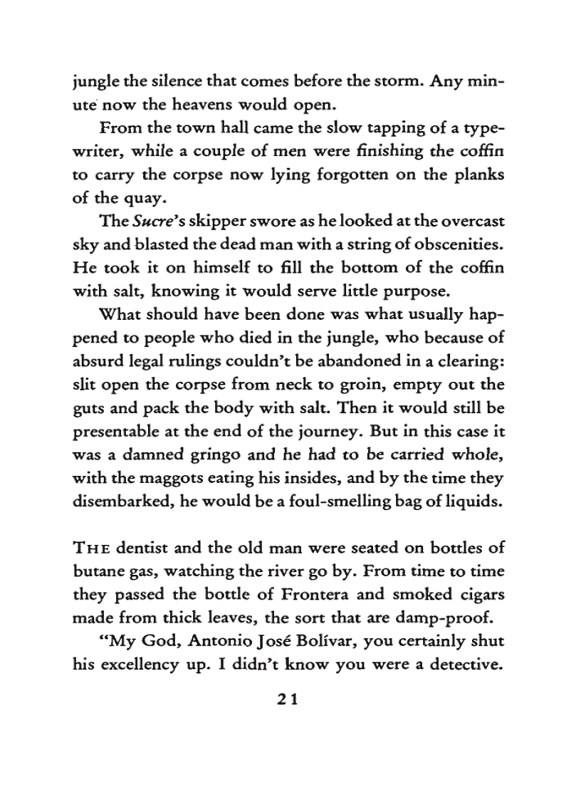 image for page Ebook The Old Man Who Read Love Stories Luis Sepulveda