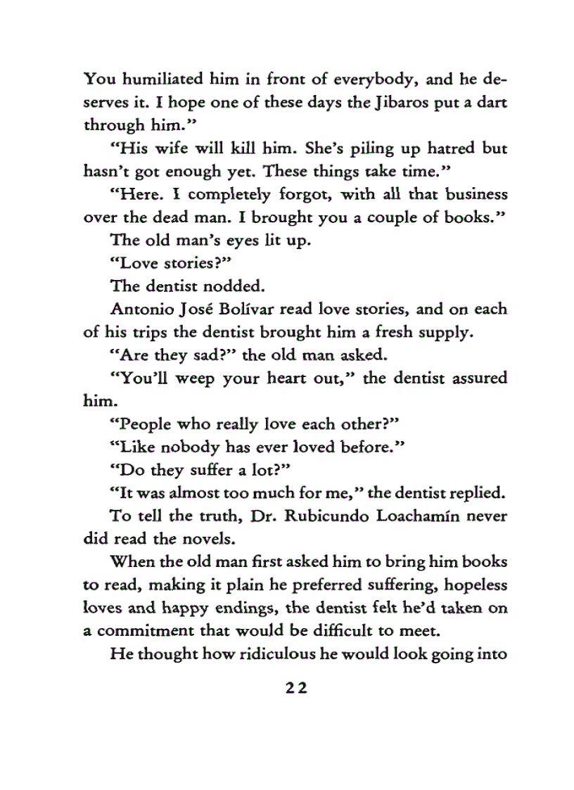 image for page Ebook The Old Man Who Read Love Stories Luis Sepulveda