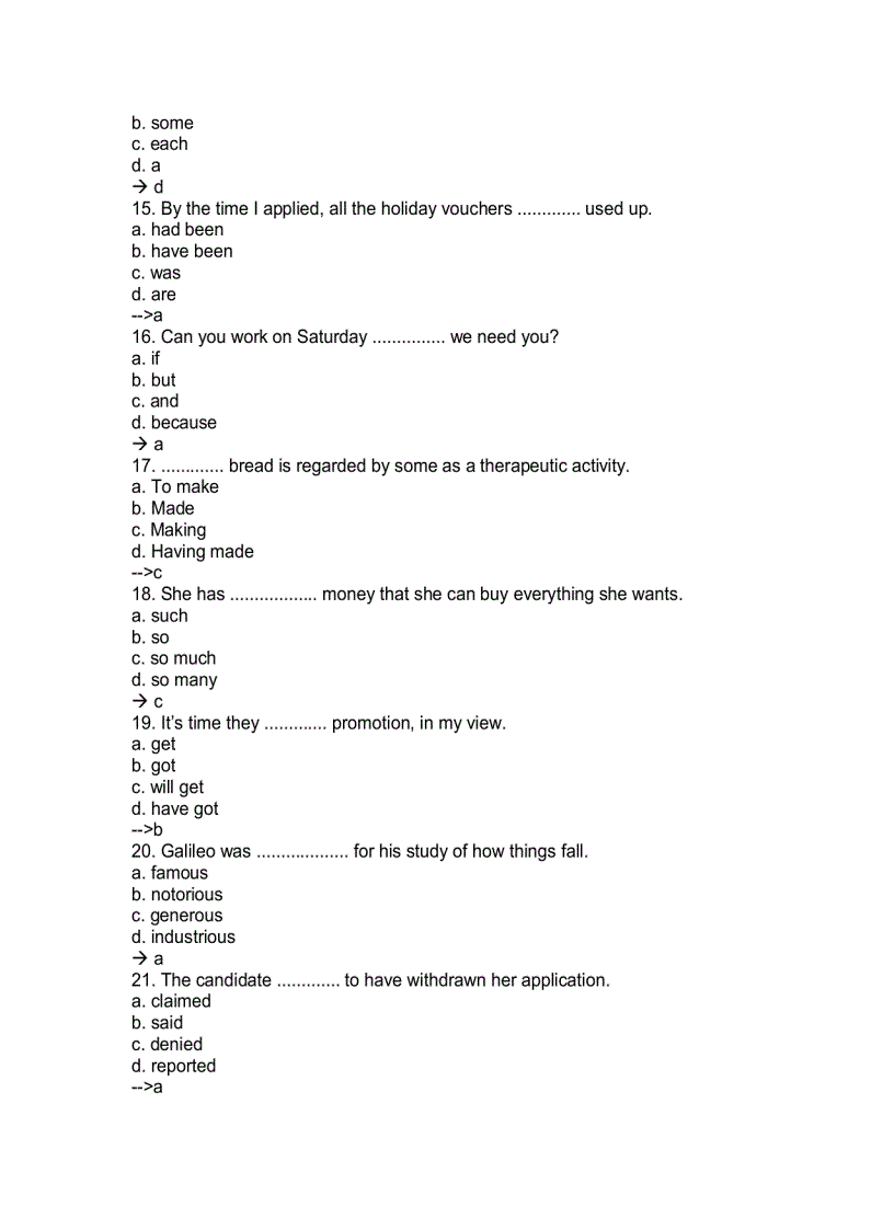 image for page 60 bài test tiếng Anh trình độ C