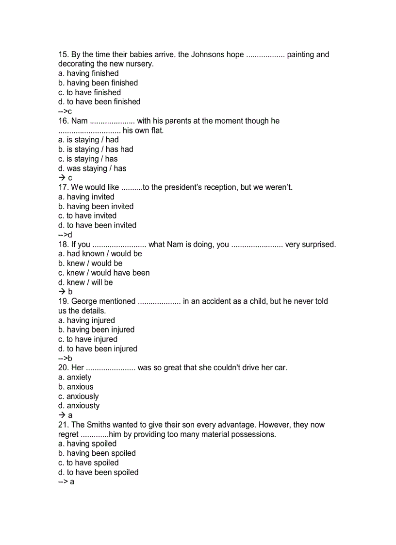 image for page 60 bài test tiếng Anh trình độ C