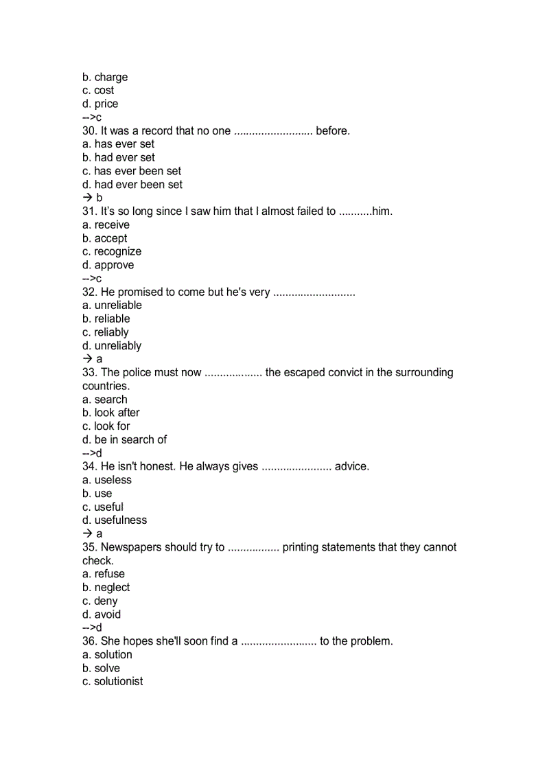 image for page 60 bài test tiếng Anh trình độ C