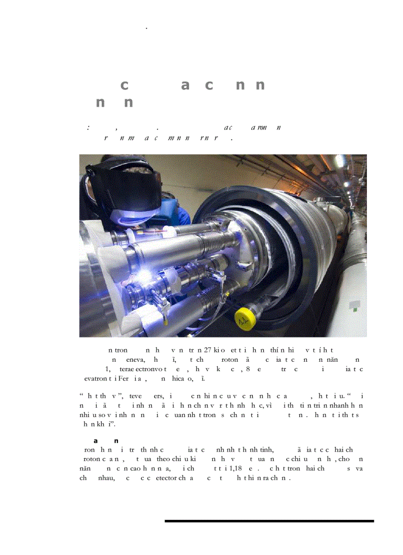 Bản tin vật lý tháng 12 năm 2009
