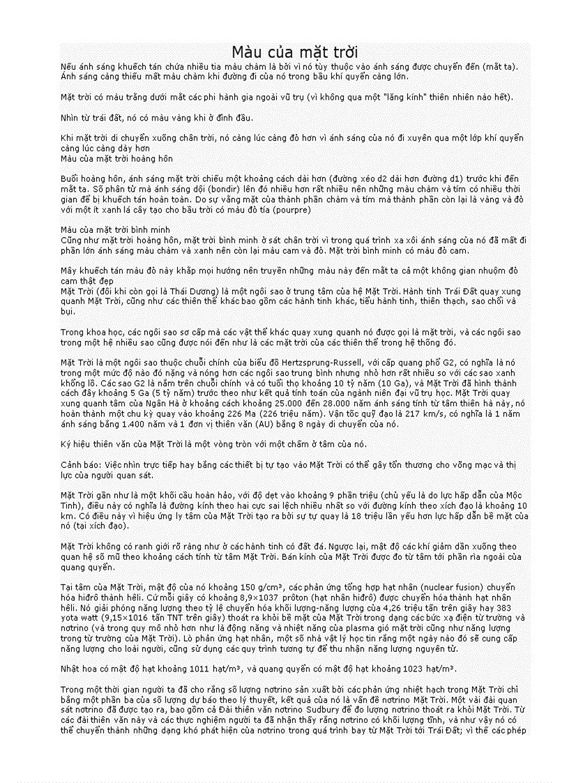 image for page Màu của mặt trời
