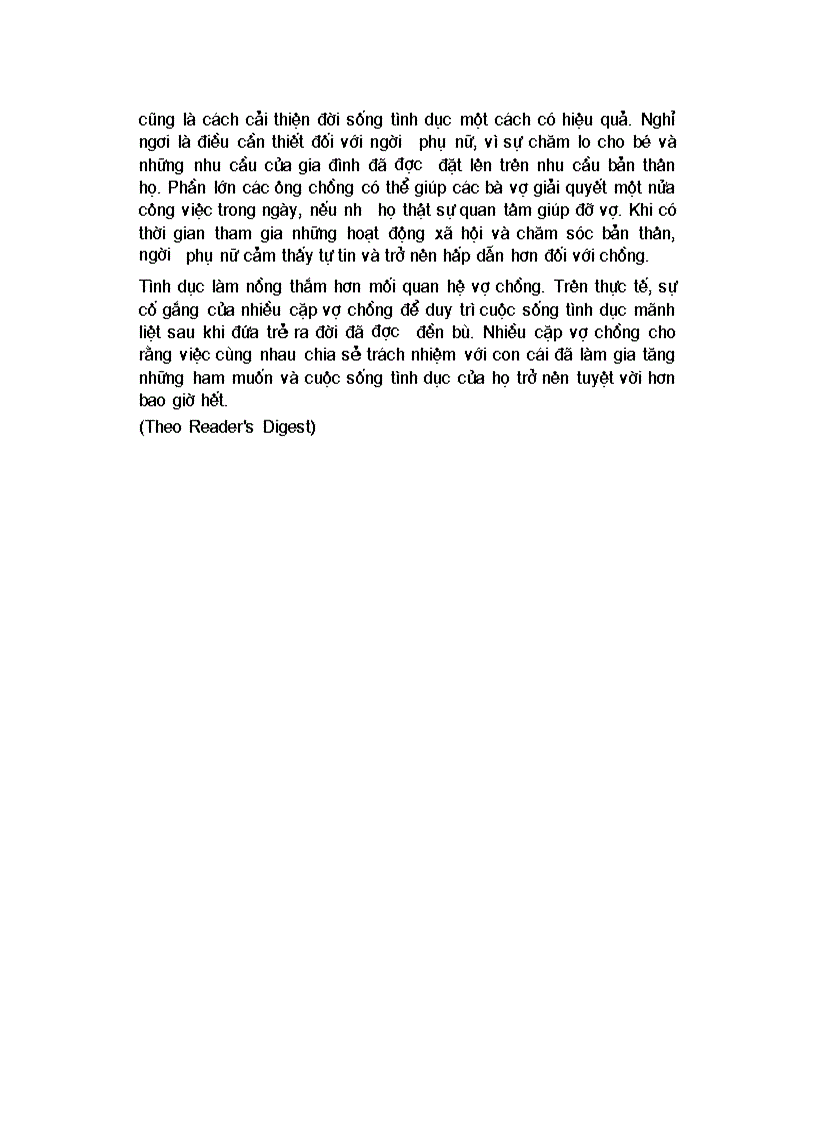 image for page Để không bị lãnh cảm sau khi sinh con